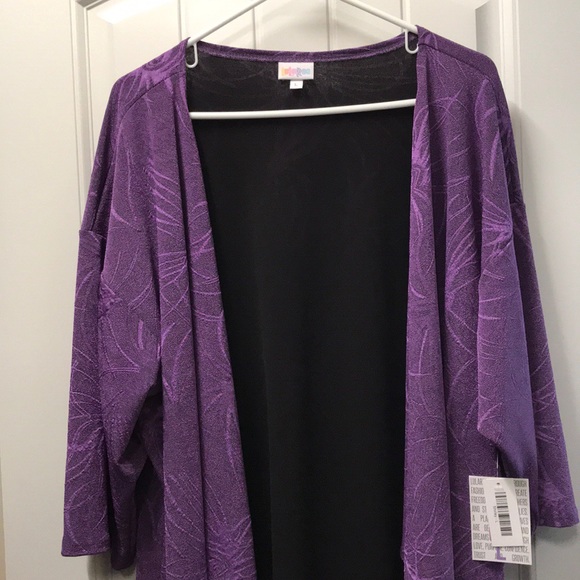 LuLaRoe Sweaters - Lularoe Textured Purple Shirley L